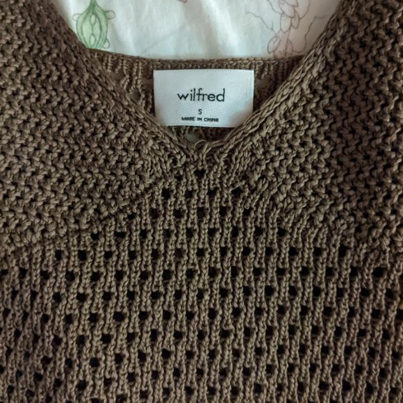 Aritzia Evie Dress in Shiitake - Picture 3 of 3